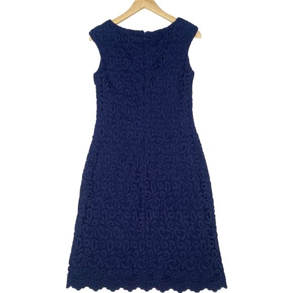Ralph Lauren Lace Sheath Dress Womens 4 Retro‎ Minimalist Corpcore Office Siren - Picture 3 of 11
